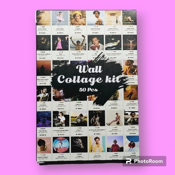 Harry Styles 50 Pcs Wall Collage Kit - Picture 1 of 7